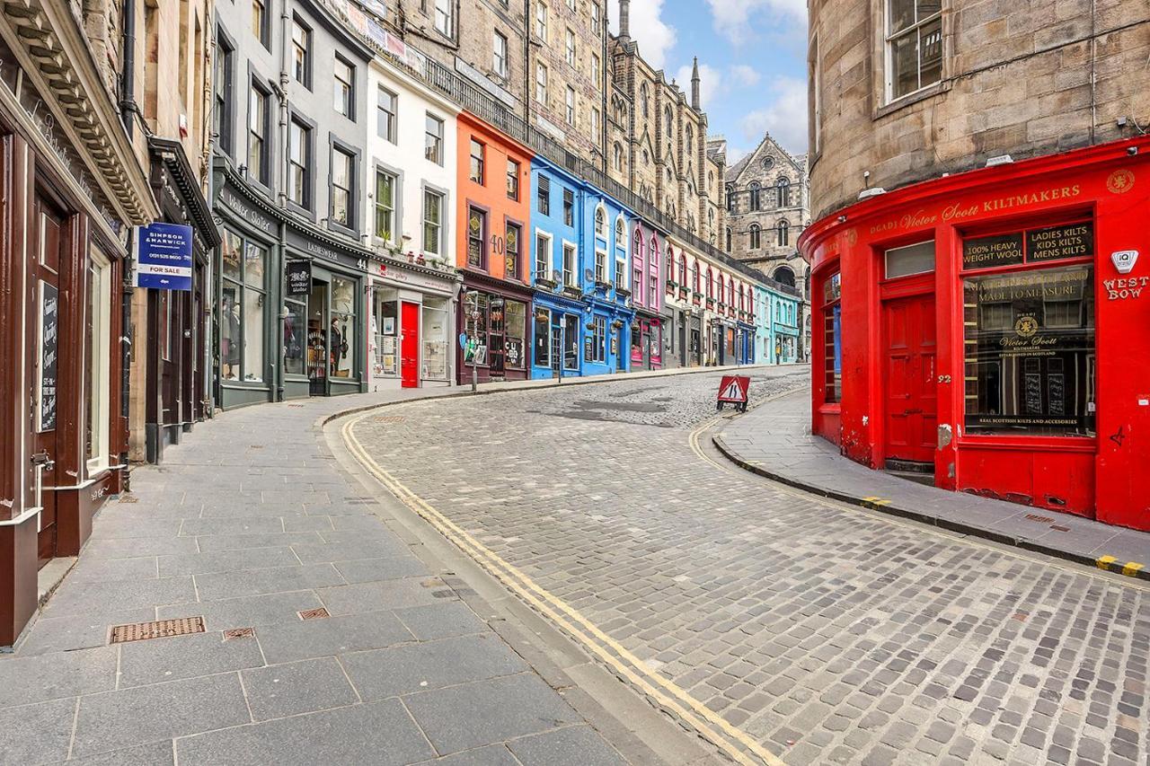 Joivy 1 Bed Flat, Heart Of Grassmarket Edimburgo Exterior foto